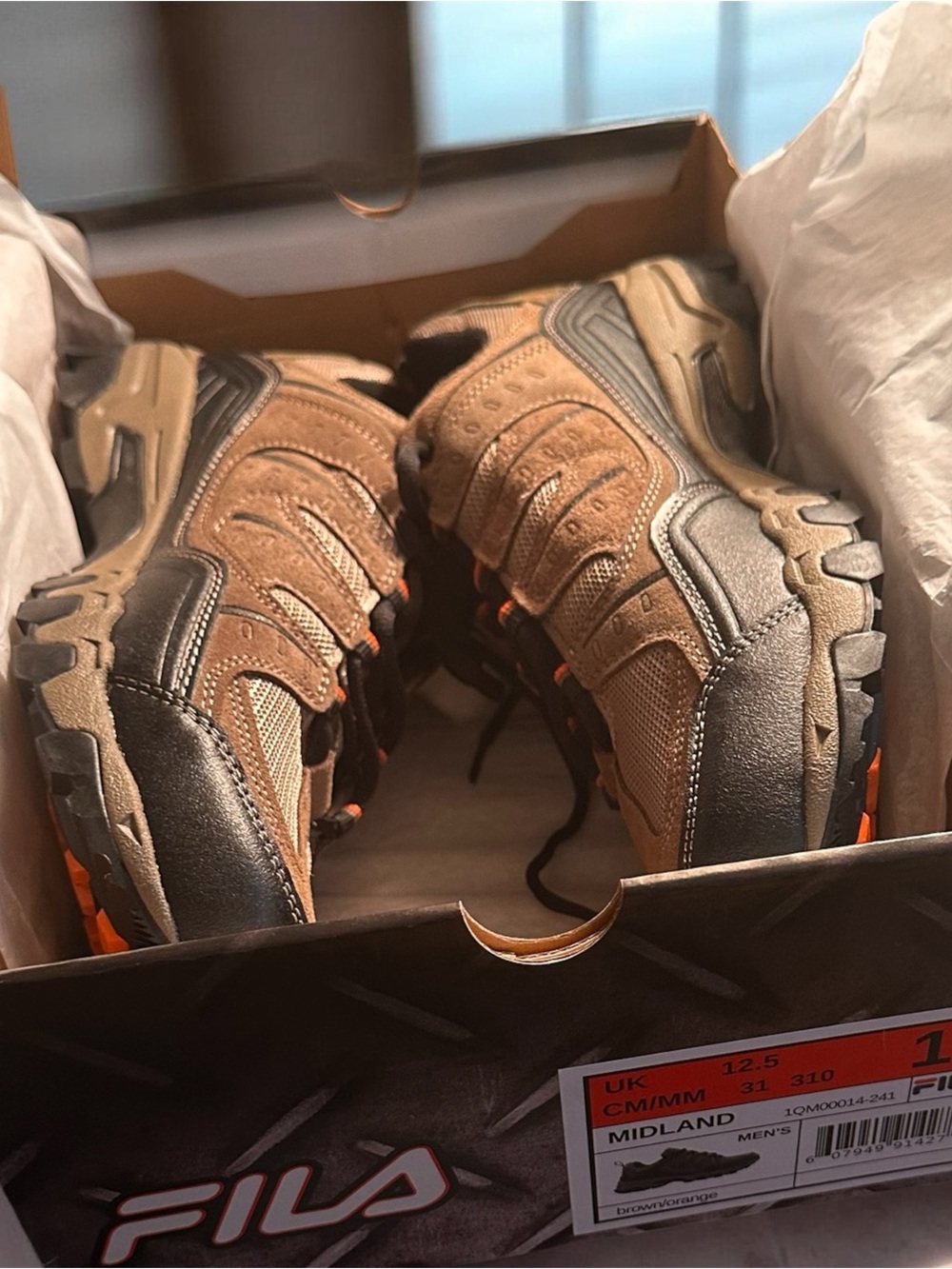 Fila Midland Hiking/Running Shoes. Size 13